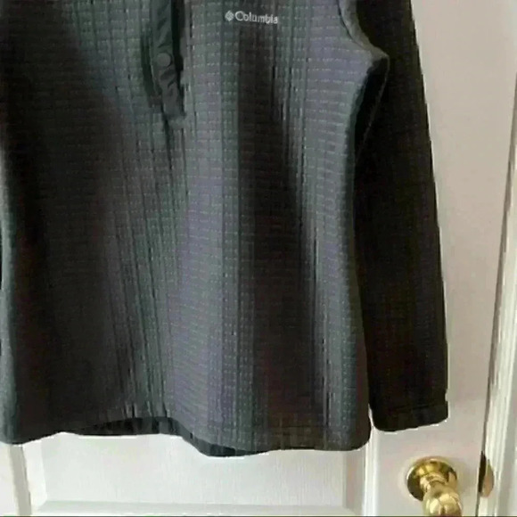Columbia Sweater Saturday Trail Pullover  Long Sleeves Black Heather Medium - Picture 6 of 15